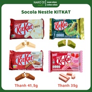 Nestle Malaysia KitKat Chocolate Cake in Many Flavors (Chocolate, White, Strawberry, Matcha) Pack 35