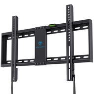 PERLESMITH Fixed TV Wall Mount Bracket for 32-82 Inch LED, LCD, and OLED Flat Screen TVs - Fits 16”-