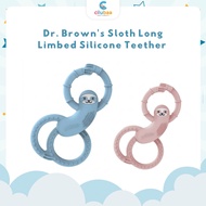 [GST] Dr. Brown's Sloth Long Limbed Silicone Baby Teether 3 months+ | Dr. Brown's Baby Teether Toy 3