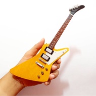 Gibson Explorer 1959' Natural James Hetfield Metallica Guitar Miniature Electric Guitar Free Box Exc