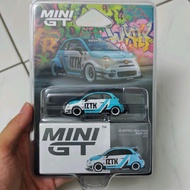 MINI GT Model Kereta Mini GT IZTK Abarth Works LB WORKS x Abarth Works Abarth 595 No.1051