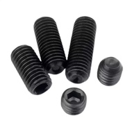 12.9 Grade Fixed Screw Machine Meter Screw Concave End Hexagon Top Screw Headless Screw M3/M3.5/M4/M
