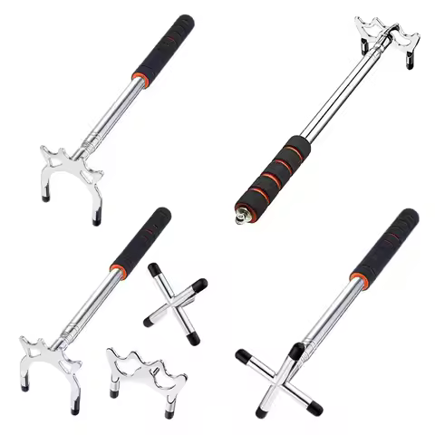 Portable Billiards Cue Bridge Stick with Adjustable Extension for Snooker and Pool Tables