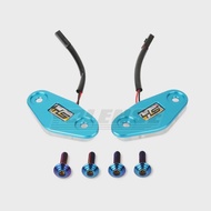 For CF 675SR 675SRR 675SR-R 675 SR motorcycle retrovisors seat cover decorative LED light mirror bas