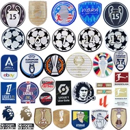 2024 EURO 24-25 UEL LIGUE1 patch Real M Defending the Crown The 15th time Ball NEW EURO flocking pat