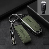 Audi key cover Audi Keychain Key Case Cover For Audi C6 A7 A8 R8 A1 A3 A4 A5 Q7 Accessories