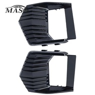 Left Right Car Front Bumper Fog Light Lamp Grille Cover for GMC YUKON XL 2021-2023 (Not For AT4 Mode