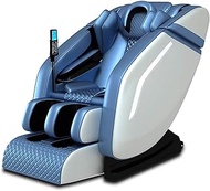 Massage Chair S-Guide Manipulator Massage Chair Full Body Kneading Automatic Multi-Function Weightlessness Electric Sofa Chair Small Bench Professional Massage And Relax Chair LEOWE (Color : Blue)