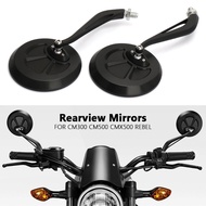 Rearview Mirror For Honda CM300 CM500 CM 300 500 CMX500 CMX 500 Rebel Motorcycle Accessories Side Re