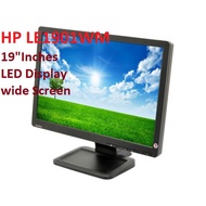 HP LE1901wm LED Monitor 19-inch WideScreen 1440 x 900 VGA Hp 19"inch Widescreen LCD Monitor VGA+DVI+