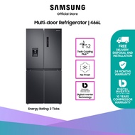 Samsung RF48A4010B4/SS Multi-door Refrigerator, 466L, 2 Ticks