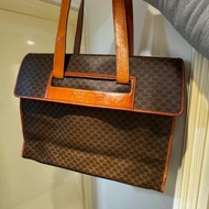 Celine Vintage Macadam Handle Bag