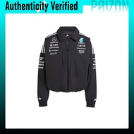 Adidas x MERCEDES AMG PETRONAS F1 TEAM Jacket Womens Black/White JX0751