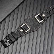 AQLKY Fossil JR1157 Watchband Genuine Leather 24mm Men Watch Band Strap High Quality Vintage Bracele