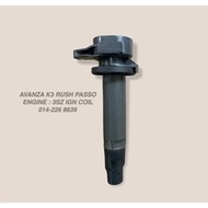 IGNITION COIL 4-PIN USED ORIGINAL DIAMOND MADE IN JAPAN FOR TOYOTA AVANZA RUSH K3 -ENGINE: 3SZ