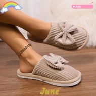 Bow Slippers - Non-Slip Soft & Lightweight Home Shoes for Women & Men