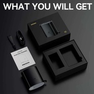 Enchen Chuyên Nghiệp Điện Di Động Cạo Râu Hine Mini dao cạo râu Từ Tính Lưỡi Dao Cạo Cho Nam Giới K8