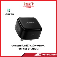 UGREEN (CD137) 20W USB-C PD FAST CHARGER