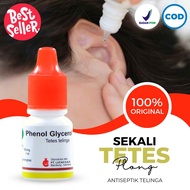 Obat Tetas Telinga Tersumbat Phenol Glycerol 10% Pelunak Mengeluarkan Kotoran Keras Berdengung Gatal