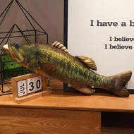 SHANLIN Simulation Fish Plush Pillow, Stuffed PP Cotton Cartoon Fish Plush Toy, Fish Stuffed Doll Pe