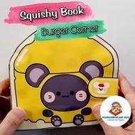 Squishy Book - Burger Corner