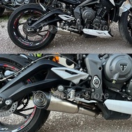 Slip On For TRIUMPH STREET TRIPLE 765 S R RS 765S 765R 765RS 2017 - 2023 Motorcycle Exhaust Escape 5
