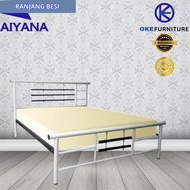 Ranjang Besi - Ranjang Modern Minimalis Aiyana BF Bung bed - Murah