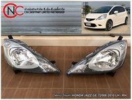 ไฟหน้า โคมดำ HONDA JAZZ GE ปี2008-2010 **ราคาพร้อมส่ง**