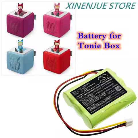 Speaker Battery 3.6V/2000mAh 50AA5S for Toniebox Tonie Box