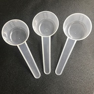 Transparent bulk new PP plastic spoon 25g 50ml/25g50ml measuring spoon with scal透明散勺25克50毫升/25g50ml带