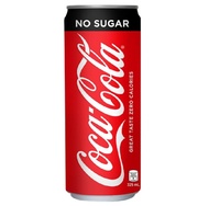 Coke Zero Sugar in can 320ml