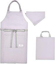 COLORFUL CANDY STYLE N1255360 Children's Apron, 51.2-63.0 inches (130-160 cm), Carrying Bag, Dull Pl