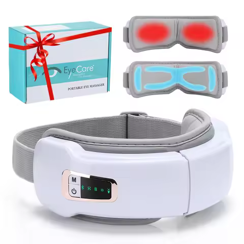 Smart Eye Massager 5 Modes Vibration Airbag Compress Eye Care Instrument Bluetooth Music Eye Massage