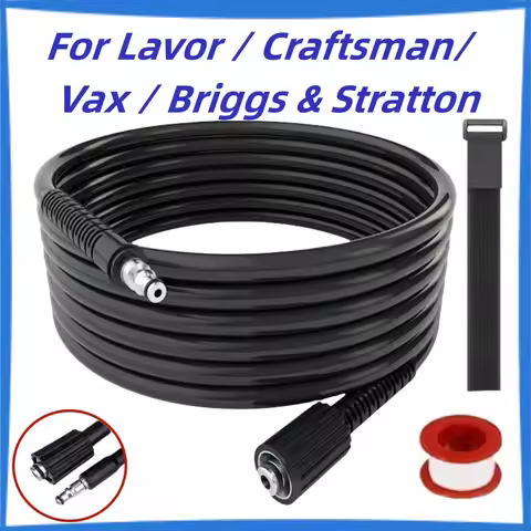 1m-40m High-Pressure Cleaning Machine Cleaning Hose, For Lavor Bauker Vax Craftsman Briggs&Stratton 