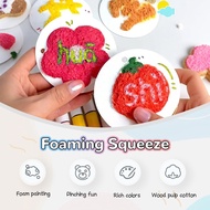 Magic Foam Texture Paper DIY 3D Foam Painting Art Kit with Water Pens 3D Drawing Magic Canvas Sponge