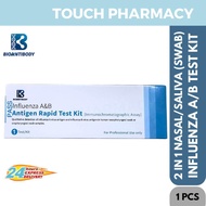 [ EXP : 1/2026 ] BIOANTIBODY 2 IN 1 Influenza A/B Test Kit 1 PCS