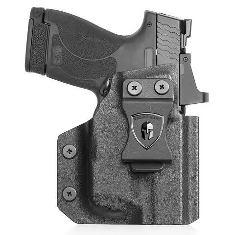 Holster-Light Holster,IWB Kydex,Fit S&W M&P Shield M1.0/M2.0& Shield Plus (9mm/.40) with TLR-6,Conce