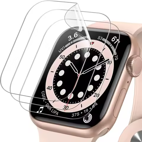 3PCS Hydrogel Film for Apple Watch 9 5 6 SE 3 2 1 40MM 44MM 42MM 38MM Screen Protector for Apple Wat