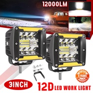 New 3'' LED Spotlight led Work Light Off Road Sport light Flood Combo Led Beams 12V 24V DRL For Truck ATV UTV Boat 4x4 Driving Fog Lamp