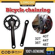 MTB bike Janpan bike single speed Steel Crank 32T/34T/36T/40T sprocket Crank Set Crank Arm