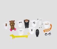 ‼️現貨‼️[Graniph] 盒蛋 Figure 擺設  Seiza Beautiful Shadow  シャドー Control Bear Threat Red Panda 小熊貓 Nagasug