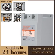 Yohooo Single to 3 Phase Inverter 3-5 HP 2.5-3.7KW 14A 50 60Hz Digital Converter Safety and Reliabil