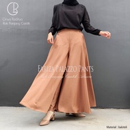 Celana Kulot Wanita Fariza Palazzo Pants Kulot Payung Lebar Bahan