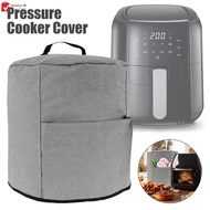 Air Fryer Dust Cover with Handle and Storage Pocket Reusable Oxford Cloth Pressure Cooker Protective Cover for Air Fryer Rice Cooker