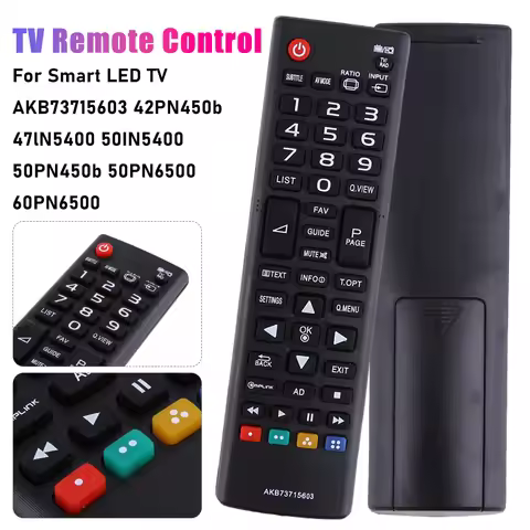 Remote Control For AKB73715603 Universal TV Remote Controller 42PN450B 47lN5400 50lN5400 50PN450B 50