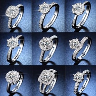 Terbatas Cincin Titanium Wanita Korea Cincin Berlian Cincin Couple