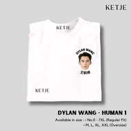 Dylan Wang Hedi T-shirt - Gege Series Custom/ Print Screen Printing Men's Distro T-shirt Wanita Prem