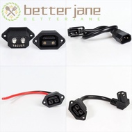 BETTER-JANE Charger Connector Professional With Wire 2+6 E-Bike Lithium Battery Charging