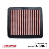 HURRICANE กรองอากาศรถยนต์ผ้าแดง & สแตนเลส Nissan Teana j32 HS-0246