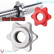 ANEMONE Dumbell Nut Weight Lifting Accessories Solid Steel Fixed Dumbbell Durable Safety Protection 